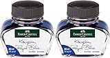 Faber-Castell 149839 - Tintenglas, Löschbar, 30 ml, Königsblau (königsblau,...