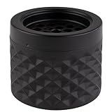 APS 558 Windaschenbecher in matt-schwarz, gefrostet, Ø 9,5 cm, Höhe 8 cm, mit...