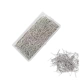 2000 stück Stecknadeln Ohne Kopf,26 X 0,6mm Edelstahl Pinnadeln in Box,Pins Edelstahl...