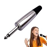 Bohany Mikrofonanschlussadapter, Audioanschluss - Zweikern-Audioübertragungsstecker -...