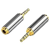 2.5mm auf 3.5mm klinke adapter, 2.5mm Male to 3.5mm Female Audio Adapter, 2,5 mm...