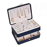 Neue PU Schmuck Organizer Tragbare Halskette Ohrringe Ringe Schmuck Box Verpackung...