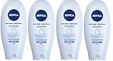 Nivea Hand Creme Express Care, 4er Pack (4 x 100 ml), zieht schnell ein und spendet...