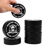 BOXOB 6St Eishockey Pucks, Durchmesser 7,5cm Dicke 2,5cm Hockey Puck Schaumstoff...