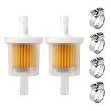 VooGenzek 2 Stücke 6-8 mm Benzinfilter, Inline Kraftstofffilter,...