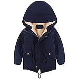 LSERVER Winterjacke für Jungen und Mädchen,warm Hoodie Outfits Dicke Mantel Baby...