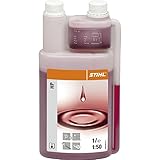 STIHL 07813198411 Zweitakt-Motoröl 1:50 1 Liter, 1 Litre Metered