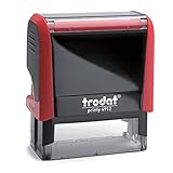 Stempel Personalisiert Trodat Printy 4912 – Firmenstempel Selbst Erstellen mit 5 Zeilen...