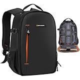 K&F CONCEPT Kamerarucksack für Fotografen, Fotorucksack Klein Multifunktionale Camera...