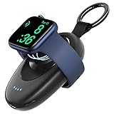 LVFAN Ladegerät für Apple Watch, 1400mAh Tragbares Powerbank mit USB C Ladekabel,...