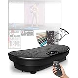 Sportstech Messeneuheit! Vibrationsplatte VP250 im edlen Curved Slim Design |...