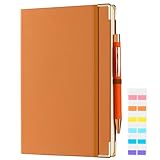 Notizbücher für Arbeit, Tagebuch, College, liniert, mit Stift, 160 Seiten, 100 g/m²,...