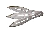 Smith & Wesson Herren Wurfmesser-Set Bullseye-ab 18 Jahre Messer, Silber, 25,3cm