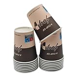 Coffee to go Becher aus Hartpapier 0,2l, 1000Stk, Pappbecher, Kaffeebecher to go