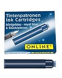 ONLINE Standard-Tintenpatronen, universelle Füller-Tinte, kompatibel mit allen...