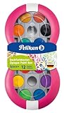 Pelikan Deckfarbkasten Space, 12 Farben + 1 Tube Deckweiß, Magenta