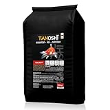 Tanoshi Koifutter - Color Plus - 6mm 13,5 kg | Schwimmendes Hauptfutter für Intensive...