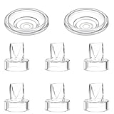 6 x Entenschnabelventile und 2 x Silikonmembran, kompatibel mit Momcozy S12 Pro/S9...