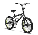 Licorne Bike Jump Plus Premium BMX 360° Rotor-System, 4 Stahl Pegs,...