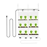 C-Juzarl Hängende vertikale Wand Pflanze, Garten Pflanzenwand mit 8 Taschen,...