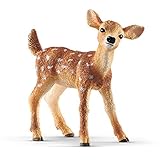 schleich 14820 Weißwedelkalb, ab 3 Jahren, WILD LIFE - Spielfigur, 2 x 5 x 5...
