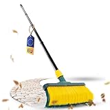 Novaliv Premium Krallenbesen mit Stiel 30cm, Spezialbesen gebogenen Borsten -...