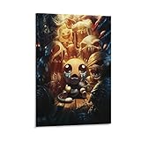MIMIBC Leinwand Druck Poster 50 * 70cm Senza Cornice The Binding of Isaac Afterbirth...