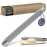 ALTLIEBENEU® Teigroller-Praktisch und Hygienisch Silikon und Edelstahl, Nudelholz ohne...