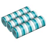 Amscan 9904636 - Luftschlangen Aqua Glamor, 3 Rollen mit jeweils 18 Röhrchen,...