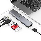 BHHB M81 USB C Hub, Adapter für MacBook Pro Air 8-in-2 für MacBook Zubehör...