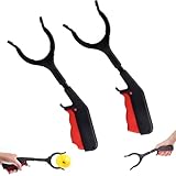 2 Stücke Greifzange für Senioren, 30cm Kurz Greif-Werkzeug, Multifunktionale...