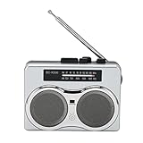 Tragbarer Kassettenrecorder, Vintage Walkman Kassettenrecorder AM FM Radio mit...