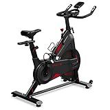 Dripex Speedbike Indoor Cycle mit Magnetwiderstand, Stufenlose Widerstandseinstellung,...