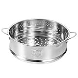 Ciieeo Dampfgarer aus Edelstahl Dampfkochgestell Knödel Dampfgarer Dörrgestell Grill...