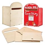 Baker Ross FX846 Briefkasten-Set - 1 Set, Holzbastelsets zum Bemalen und Dekorieren für...