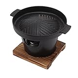 Kleiner Barbecue-Grill, HitzebestäNdiger Mini-Rauchfreier Grill in LebensmittelqualitäT...