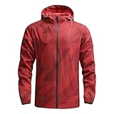 Tainrunse Bedruckte Herrenjacke für Herren, Oberbekleidung, Frühlings-Fahrradjacke,...