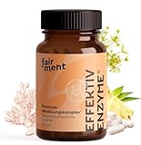 fairment EffektivEnzyme - NEU - Premium Verdauungsenzyme Komplex mit Bromelain, Sango...