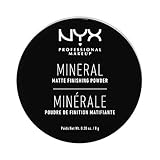 NYX Professional Makeup Mineral Finishing Powder, Loses Puder, Mattes Finish,...