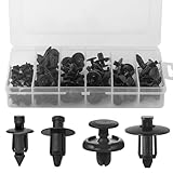 80 Stück M6 M7 M8 Motorradverkleidung Karosserie Bolzen Push Pry Niets Pin Clip Retainer...