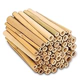 Gardigo Bambusröhrchen für Insektenhotel - 150 Stück - Bambus Niströhren für...