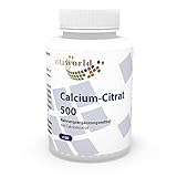 vitaworld Calcium-Citrat 500 Kapseln, 120 St. Kapseln