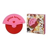 Fisura – Origineller Pizzaschneider 'pizza lover'. Lustiger Pizzaroller aus Edelstahl...