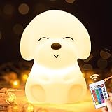One Fire Nachtlicht Kinder, Kawaii 16 Farben Nachtlicht Baby, Fernbedienung...