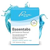 Pascoe Basentabs pH-balance Pascoe: für den Säure-Basen-Haushalt, mit Magnesium, Zink,...