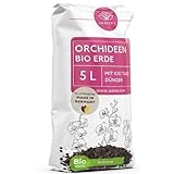 Orchideenerde 5 L | Perfekte Blumenerde Für Alle Orchideen-Arten | Mit Wurzelaktivator &...