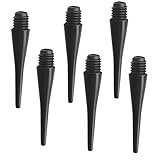 ShiJiuYou 100 Stück Dartspitzen Kunststoff, Softdart Spitzen Softdarts,...