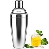 Cocktail Shakers, 25oz 750ML Martini Shaker Getränke Shaker mit eingebautem Sieb für...