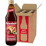 RABENHORST Antistress 6er Pack (6 x 700 ml). Mehrfrucht-Rote-Bete-Saft in Bio-Qualität...