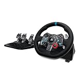 Logitech G29 Driving Force Gaming Rennlenkrad, Zweimotoriges Force Feedback, 900°...